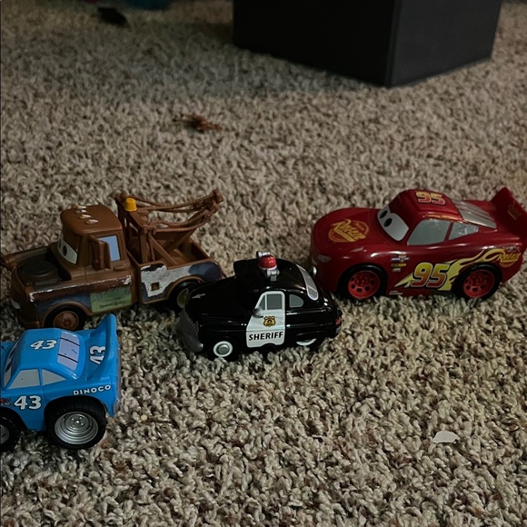 Disney Cars Die-Cast Set - Red, Blue, Brown, Black - Picture 2 of 3